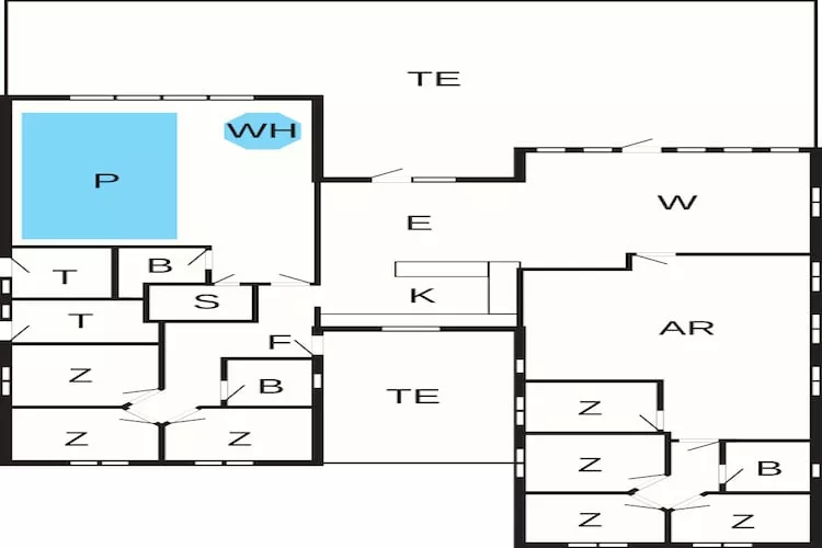 18 person holiday home in Faaborg-Floor plan