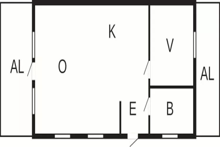 4 person holiday home in LYCKEBY-By Traum-Floor plan