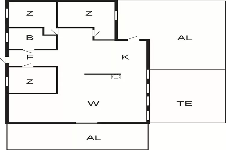 4 person holiday home in Svelgen-By Traum-Floor plan