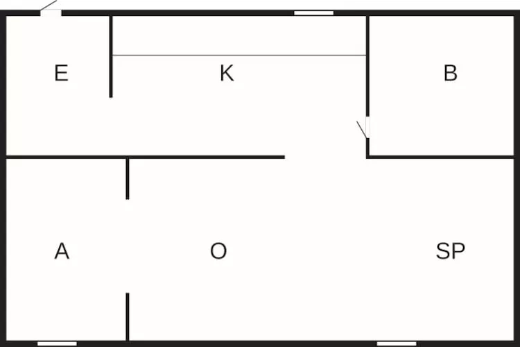4 person holiday home in YSTAD-By Traum-Floor plan
