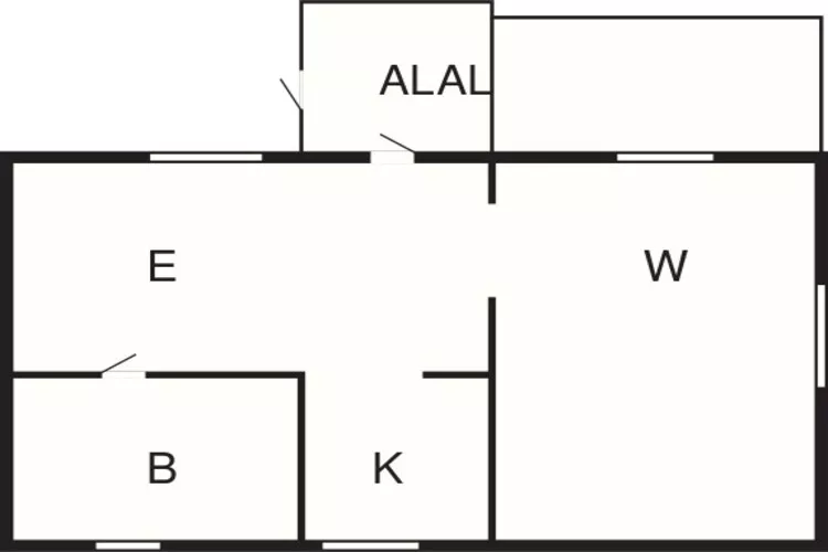 4 person holiday home in RONNEBY-By Traum-Floor plan