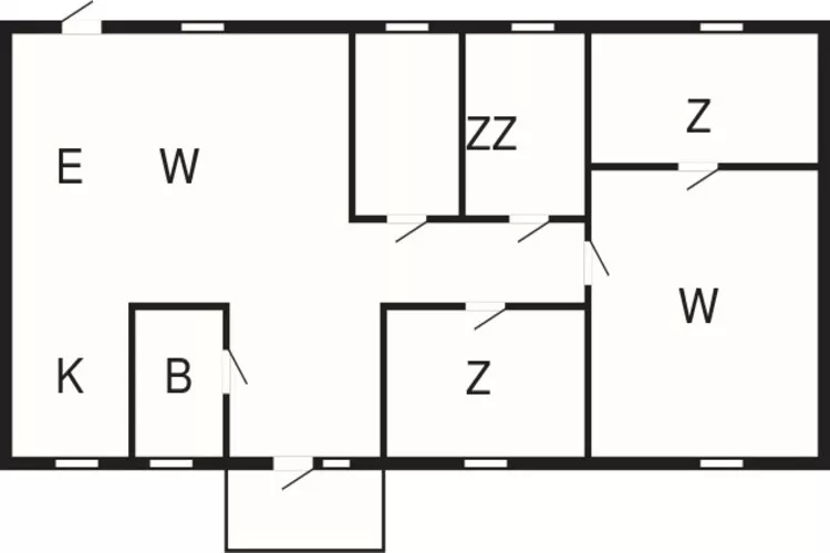 7 person holiday home in Hagby-By Traum-Floor plan