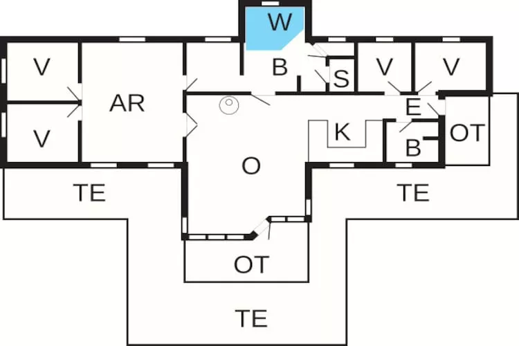 10 Personen Ferienhaus in Løkken-By Traum-Grundriss
