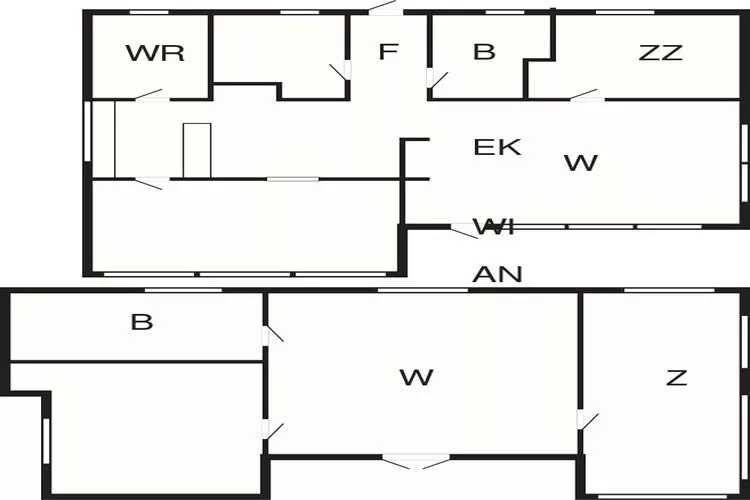 Maison de vacances pour 8 a Gilleleje-By Traum-Plan