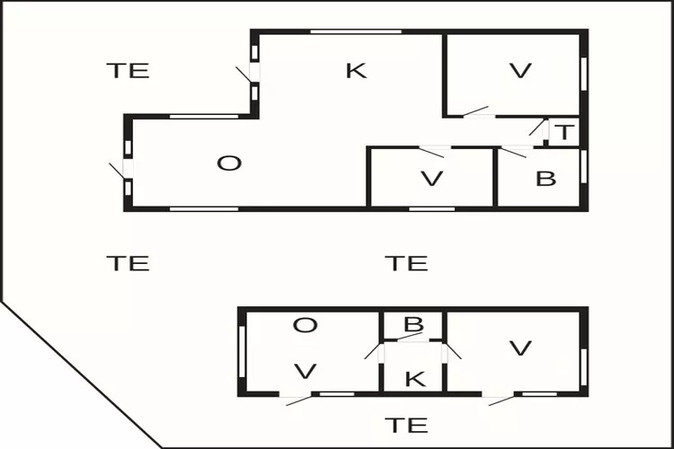6 Personen Ferienhaus in Læsø-By Traum-Grundriss