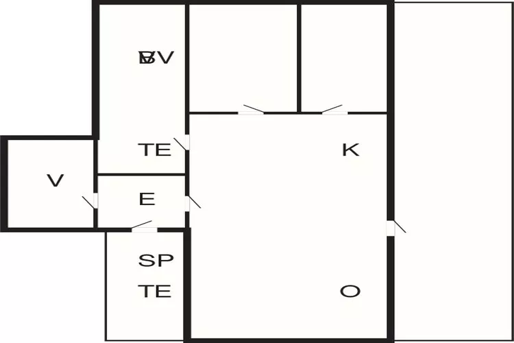 Maison de vacances pour 6 a Halden-By Traum-Plan
