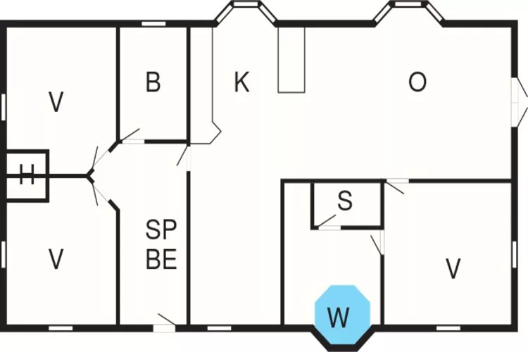 Maison de vacances pour 6 a Læsø-By Traum-Plan