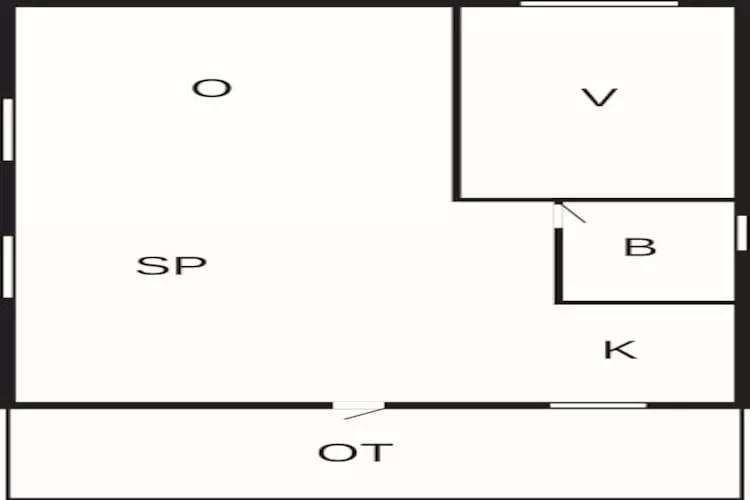 4 Personen Ferienhaus in Grindsted-By Traum-Grundriss