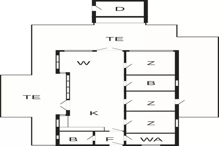 8 Personen Ferienhaus in Allinge-By Traum-Grundriss