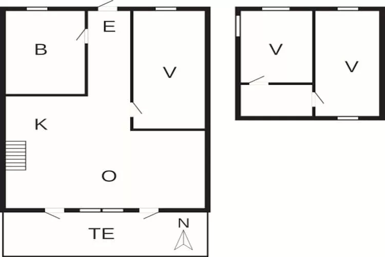 5 person holiday home in Vestervig-By Traum-Floor plan