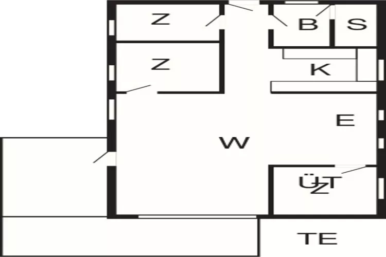 6 person holiday home in Ørsted-By Traum-Floor plan