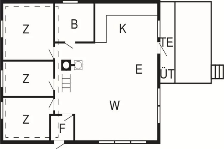 HYTTE 2-Floor plan