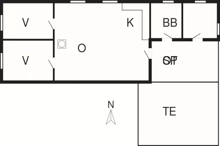 HUS 55767  HYTTE C-Floor plan