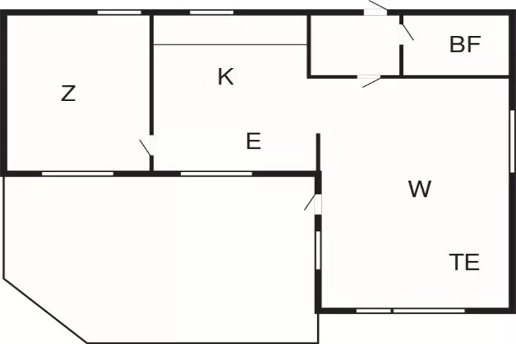 INGER-HYTTA   HUS 55789-Floor plan