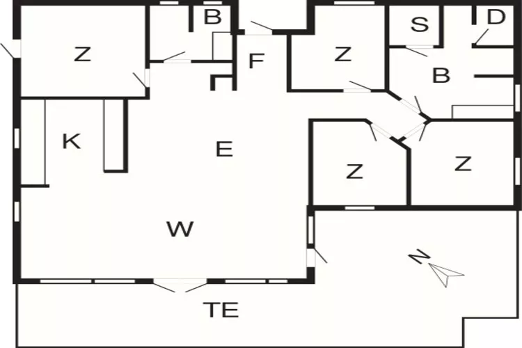 Seaside Bliss with Sauna - By Traum Ferienwohnungen-Floor plan