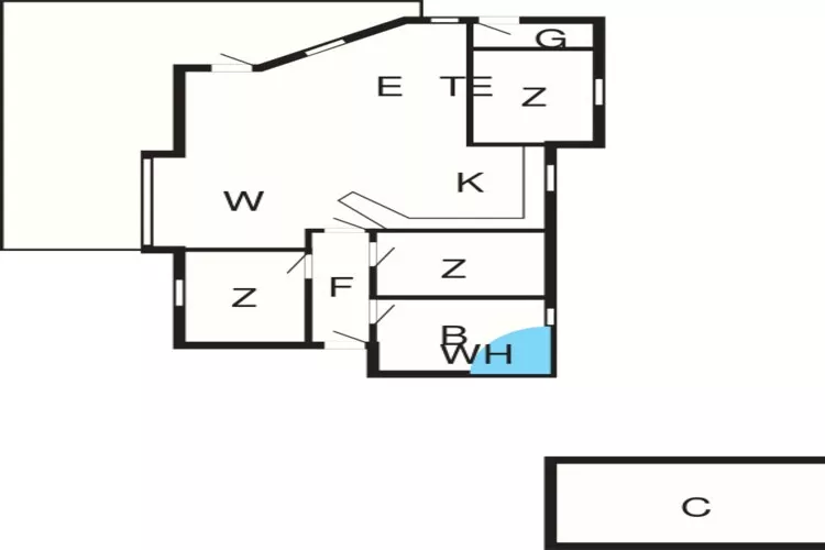 Maison de vacances pour 6 a Hirtshals-By Traum-Plan
