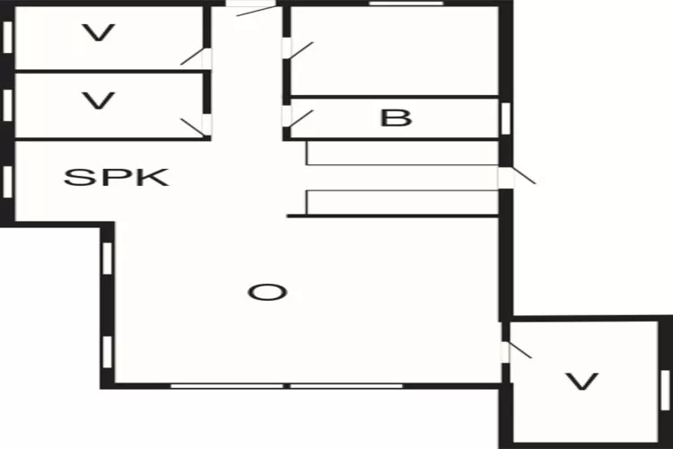 6 person holiday home in Allingåbro-By Traum-Floor plan