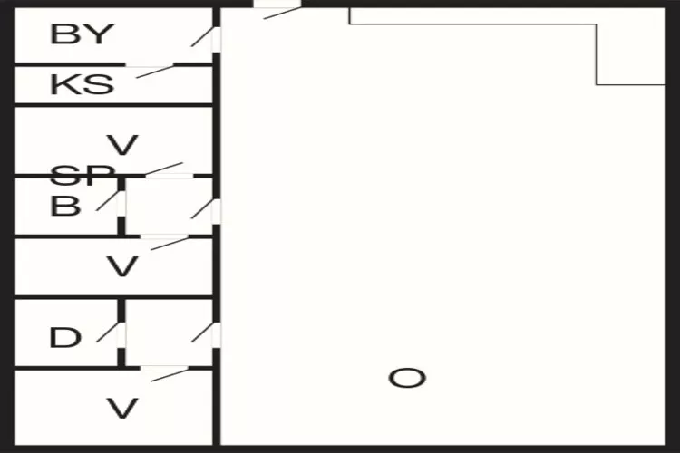 6 person holiday home in Farsø-By Traum-Floor plan