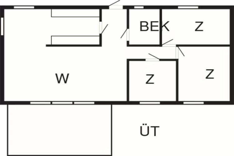 7 person holiday home in Bovallstrand-Floor plan