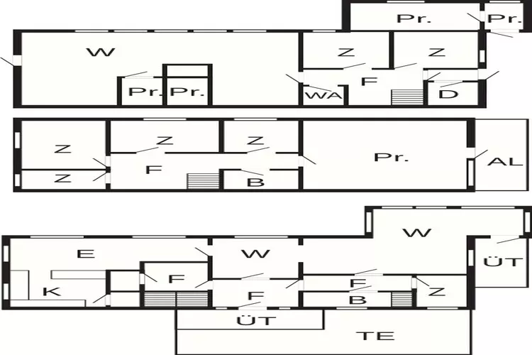 10 person holiday home in Folkestad-Floor plan