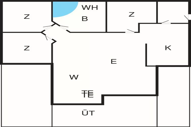 7 person holiday home in Gørlev-By Traum-Floor plan