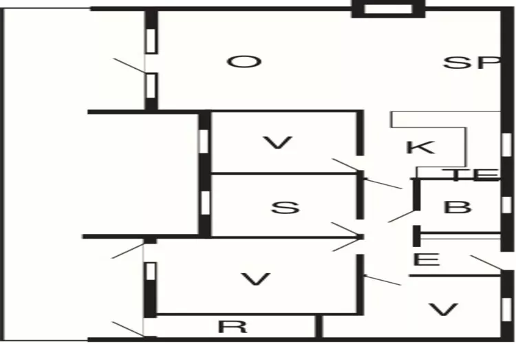 7 person holiday home in Toftlund-By Traum-Floor plan