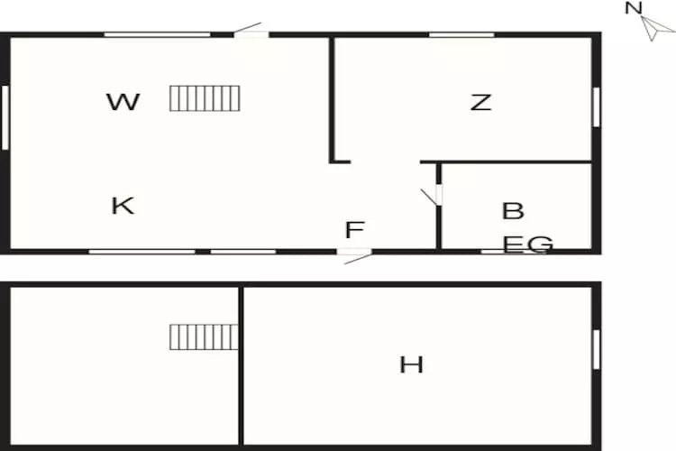 4 person holiday home in STENHAMRA-Floor plan