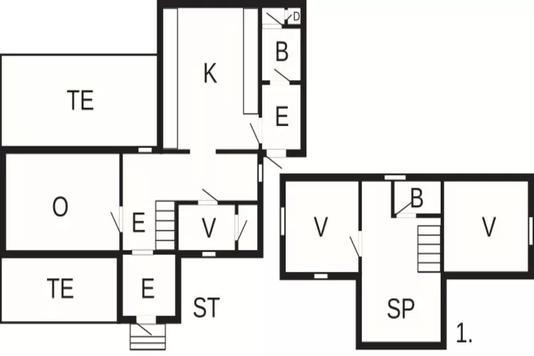 5 Personen Ferienhaus in SÖLVESBORG-Grundriss