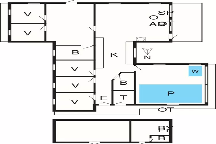 Retraite de luxe avec piscine -- By Traum Ferienwohnungen-Plan