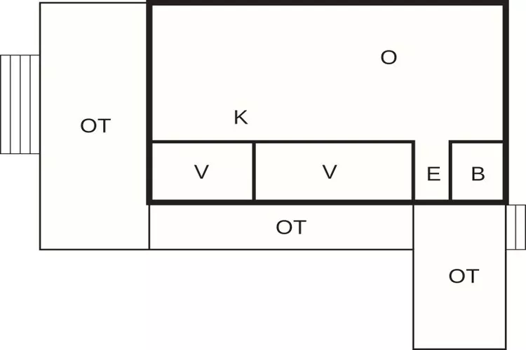 Maison de vacances pour 5 a Fur-By Traum-Plan