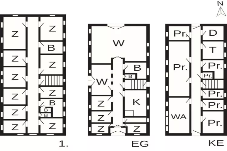 Rustic Retreat in Gettrup - By Traum Ferienwohnungen-Floor plan