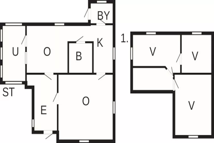 5 person holiday home in GAMLEBY-Floor plan