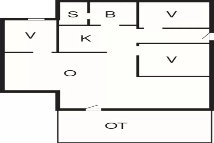 6 person holiday home in Juelsminde-By Traum-Floor plan