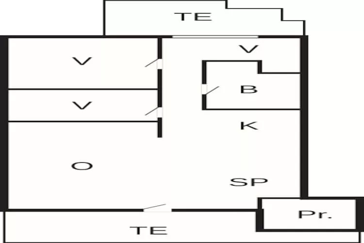 6 Personen Ferienhaus in Ebeltoft-By Traum-Grundriss