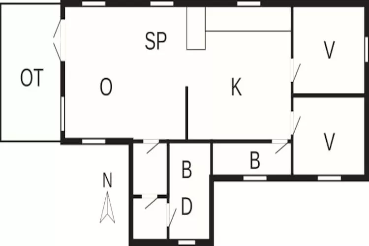 HUNDRE OG TJUETO-Floor plan