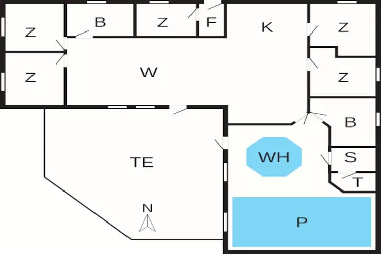 Luxury Retreat with Pool - By Traum Ferienwohnungen-Floor plan