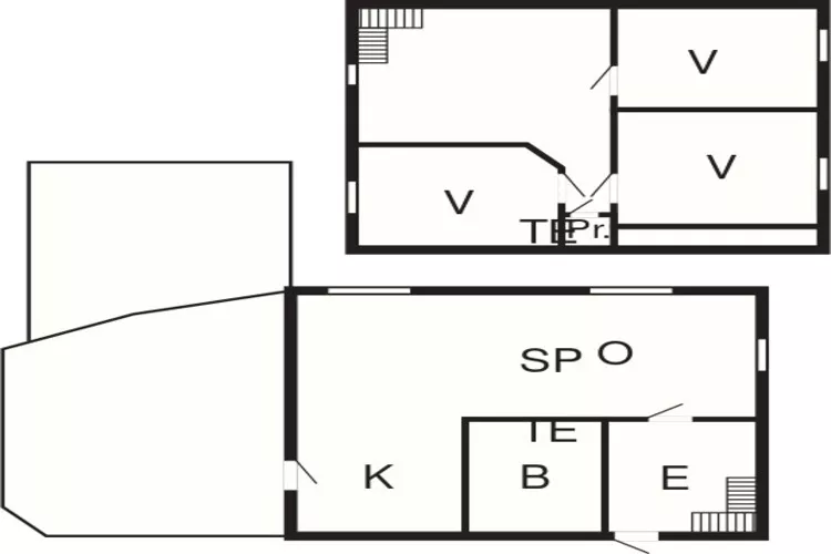 7 person holiday home in Høvåg-Floor plan