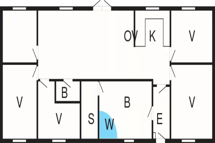 12 person holiday home in Hals-By Traum-Floor plan