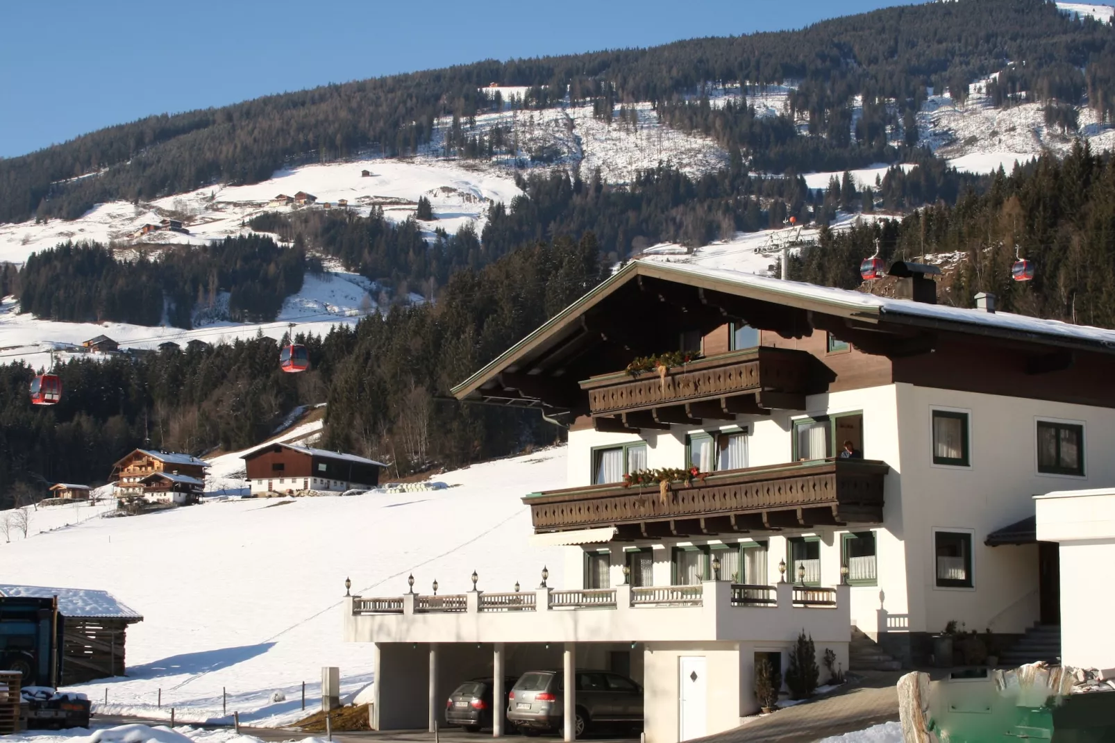 Panoramablick-Exterior in winter