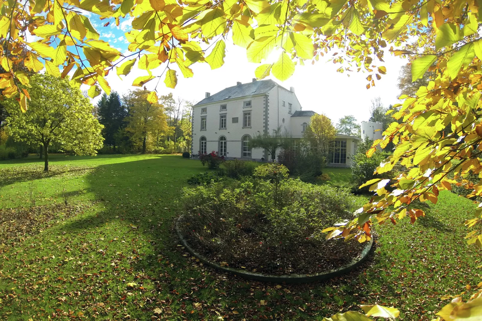Château St-Jean-Außenbereich Winter