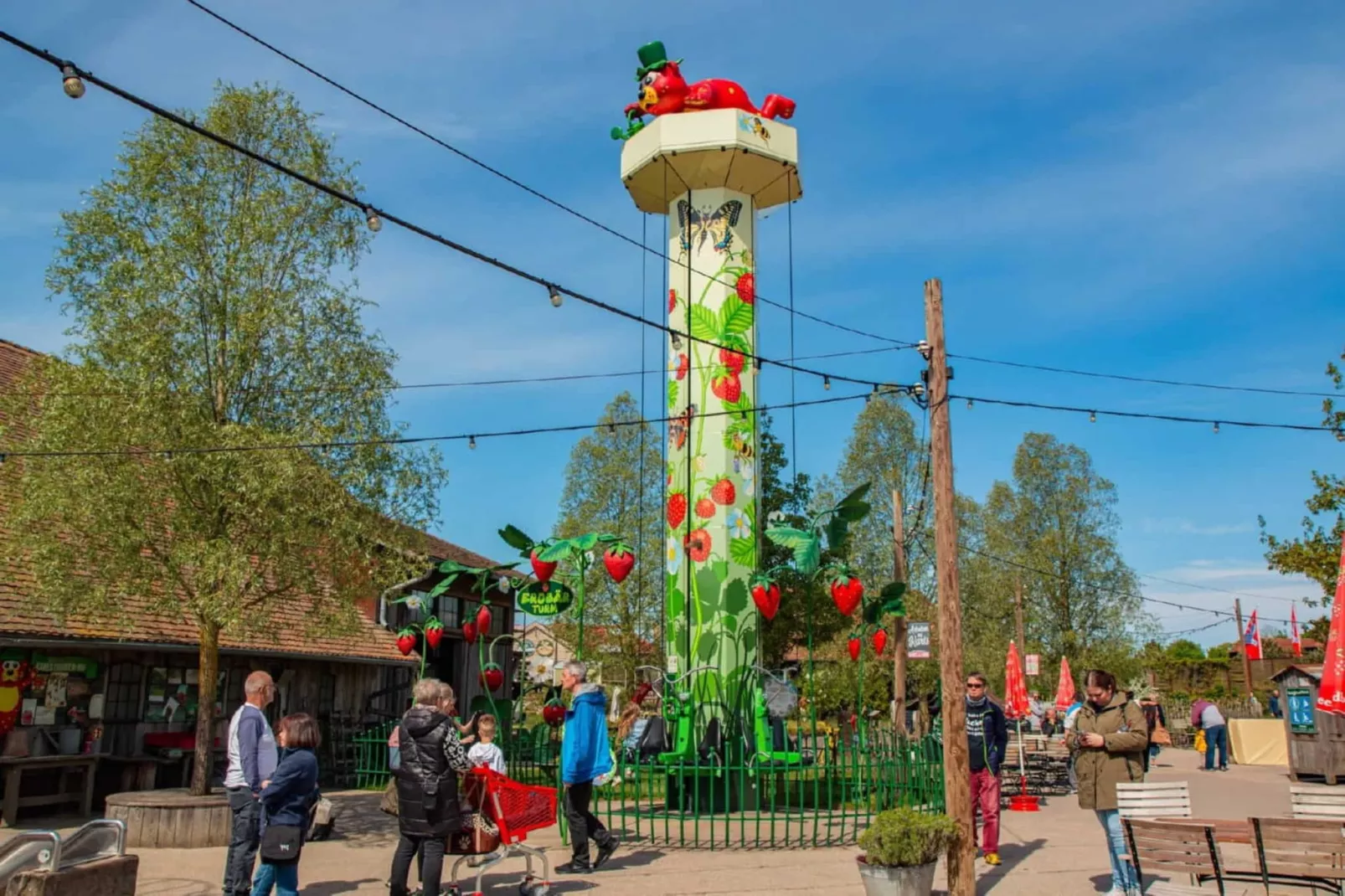 Schwalbenring nahe Karls Erdbeerhof-Zones été à 5 km