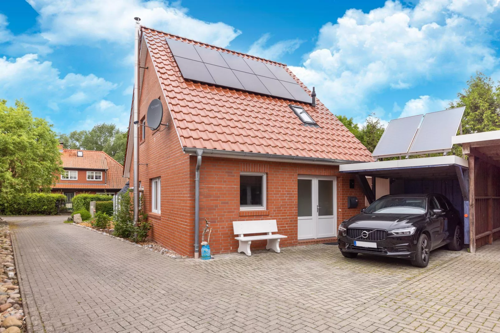 Ferienhaus Sternchen - Insel Rügen-Außenbereich Sommer