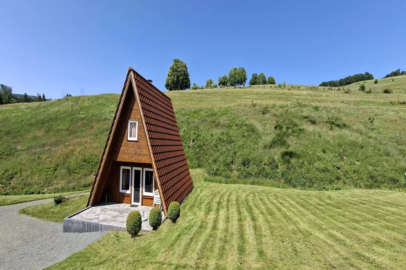 Murmeltier-Exterior in summer