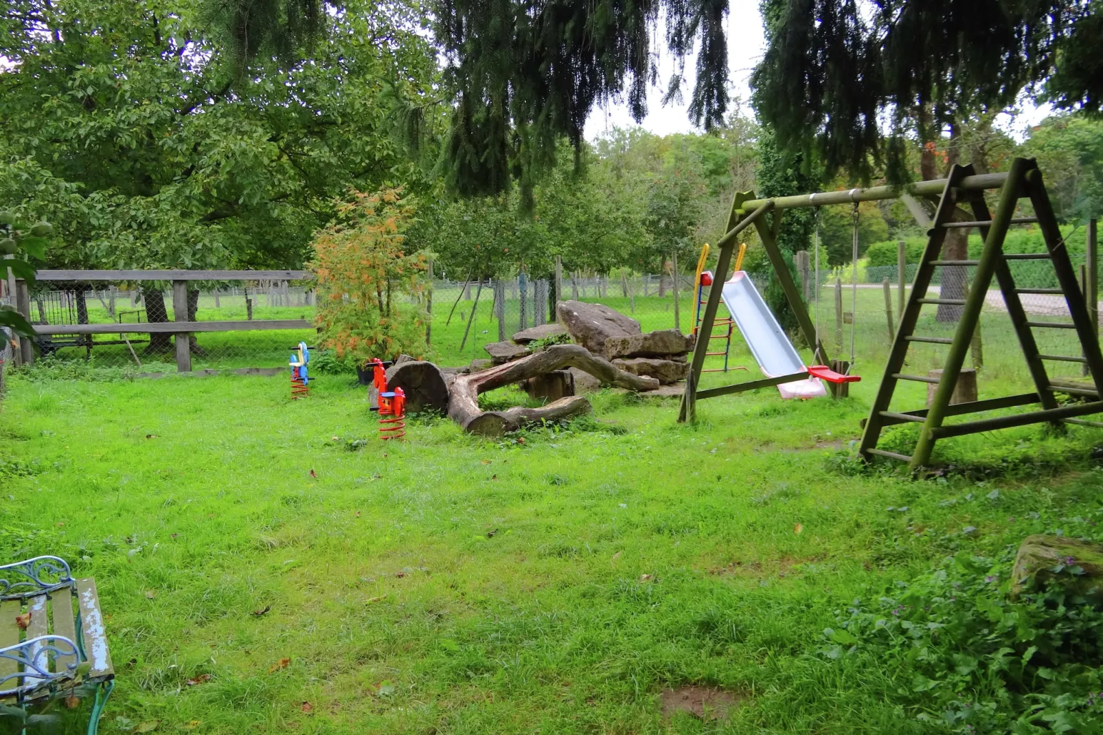 Im Rheintal-Gardens in summer
