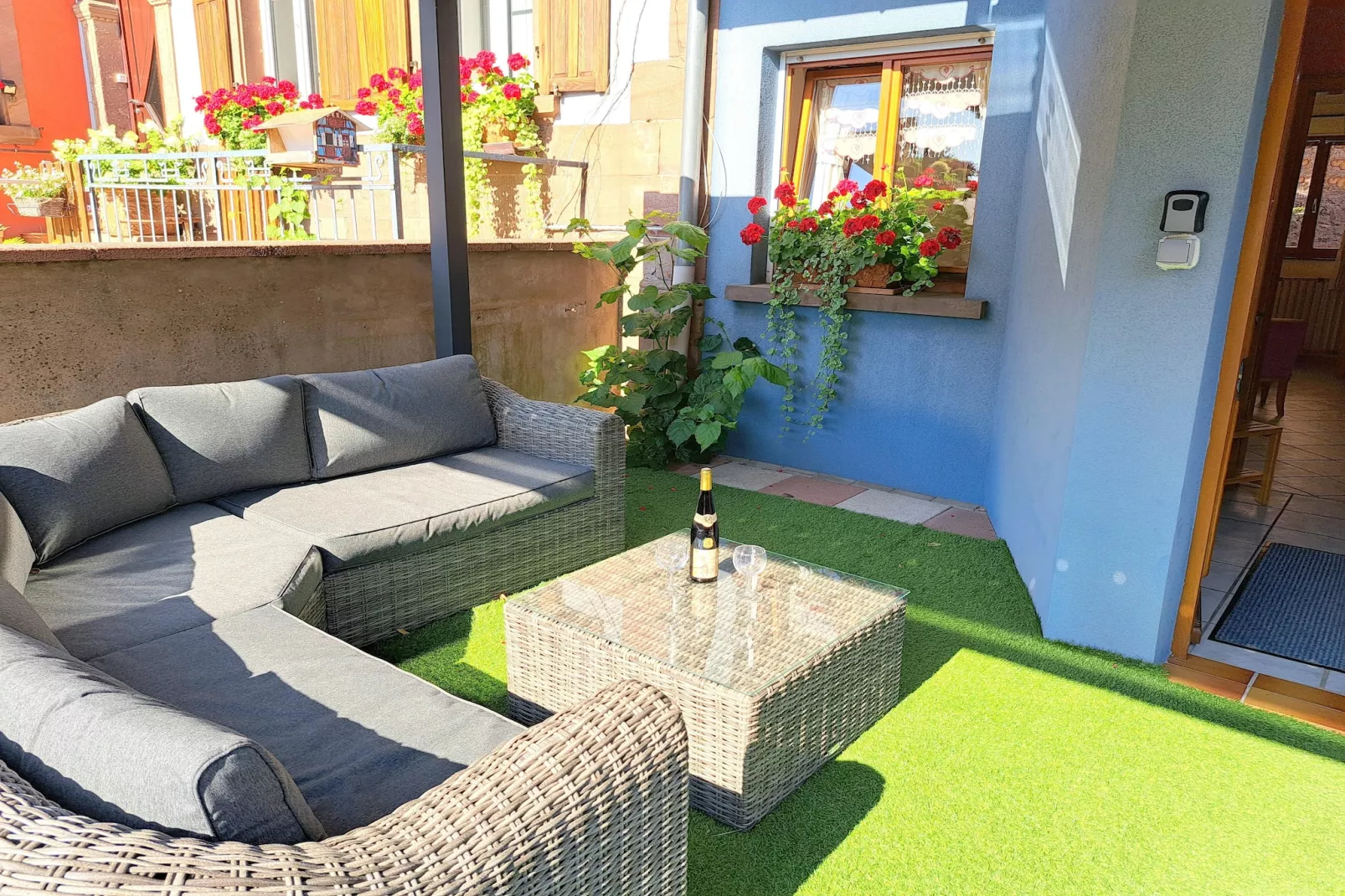 Semi-detached house Hinsbourg-Terrace balcony