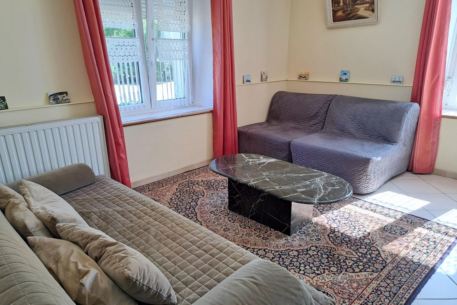 Terraced house Lahayville-Wohnzimmer