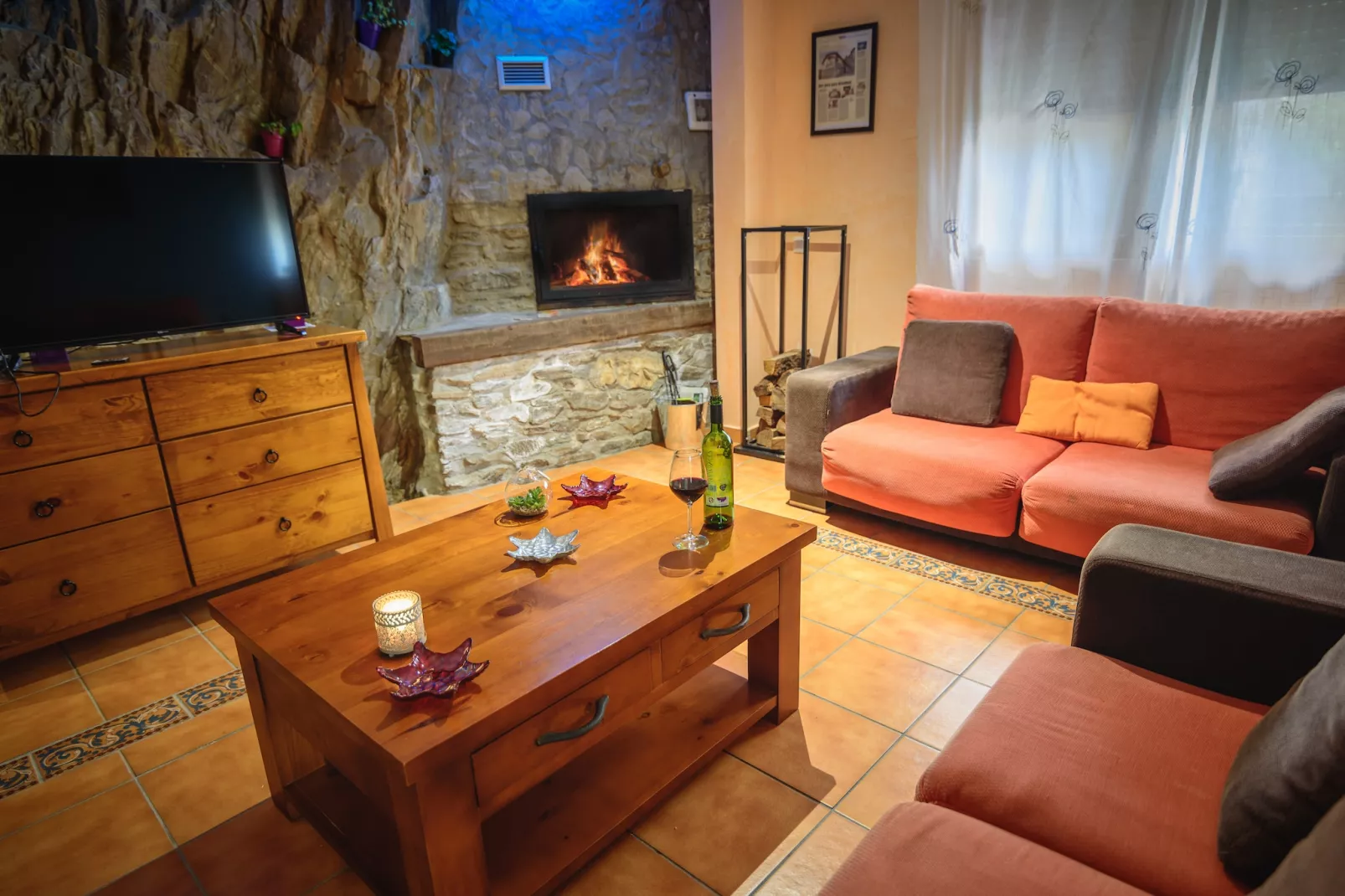 Casa Rural Leon III-Wohnzimmer