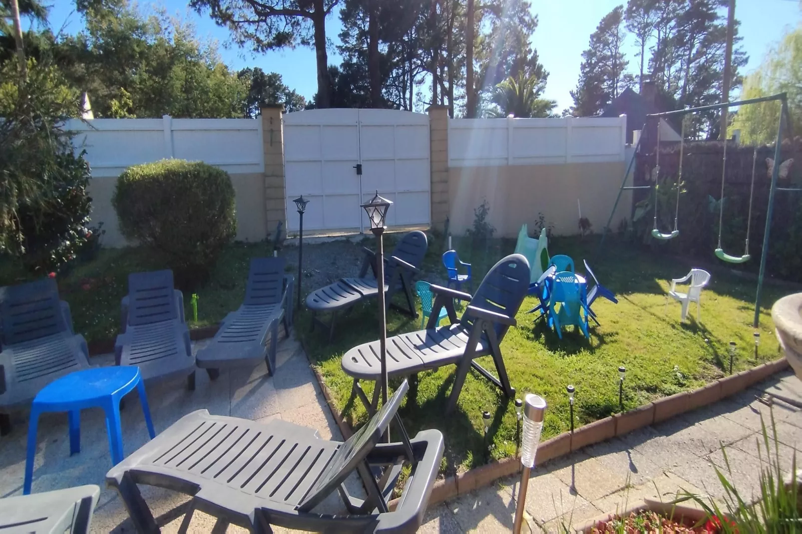 Plein Sud-Garten Sommer