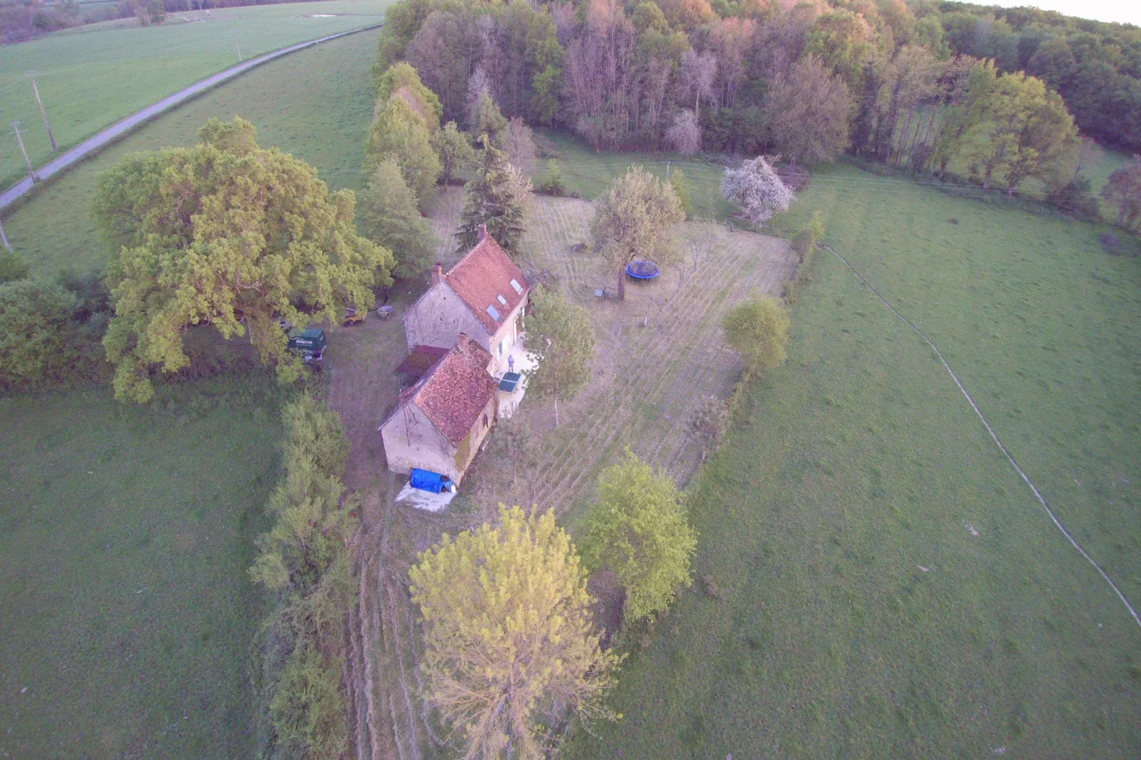 Gite 7 pers Decize-Garten Sommer