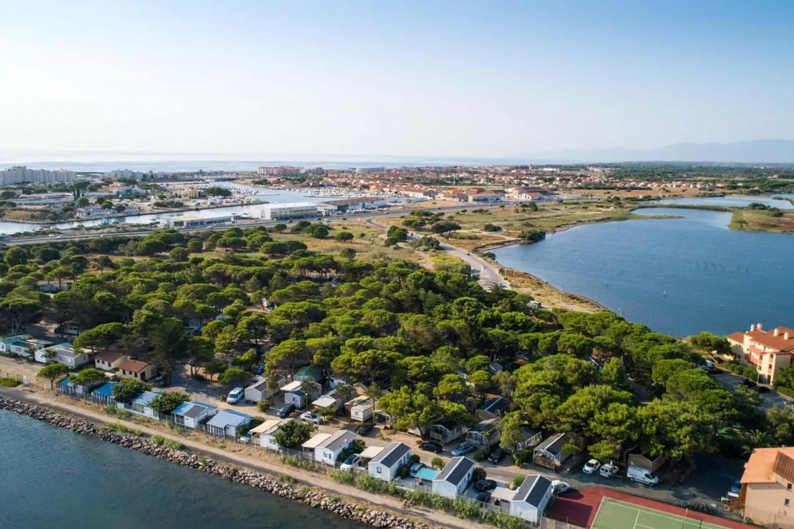 Residence Le Lotus Blanc 7-Gebiete Sommer 20 km
